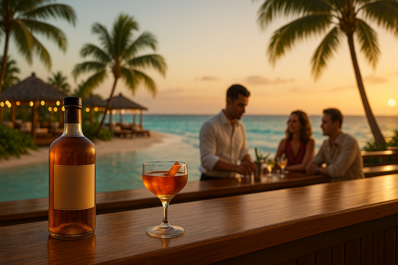 premium spirits in Central America & the Caribbean